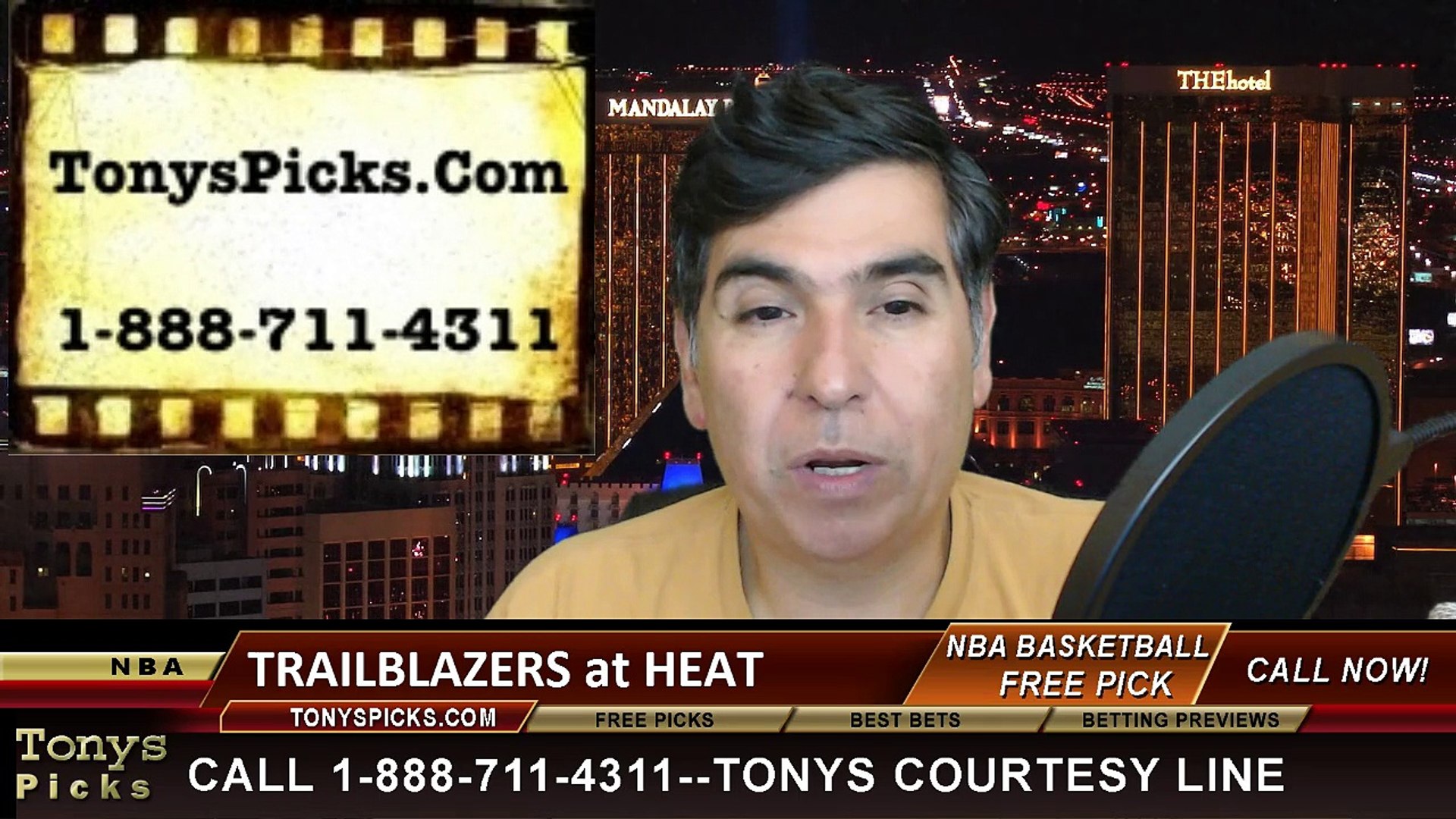 Miami Heat vs. Portland Trailblazers Free Pick Prediction NBA Pro Basketball Odds Preview 3-18-2015