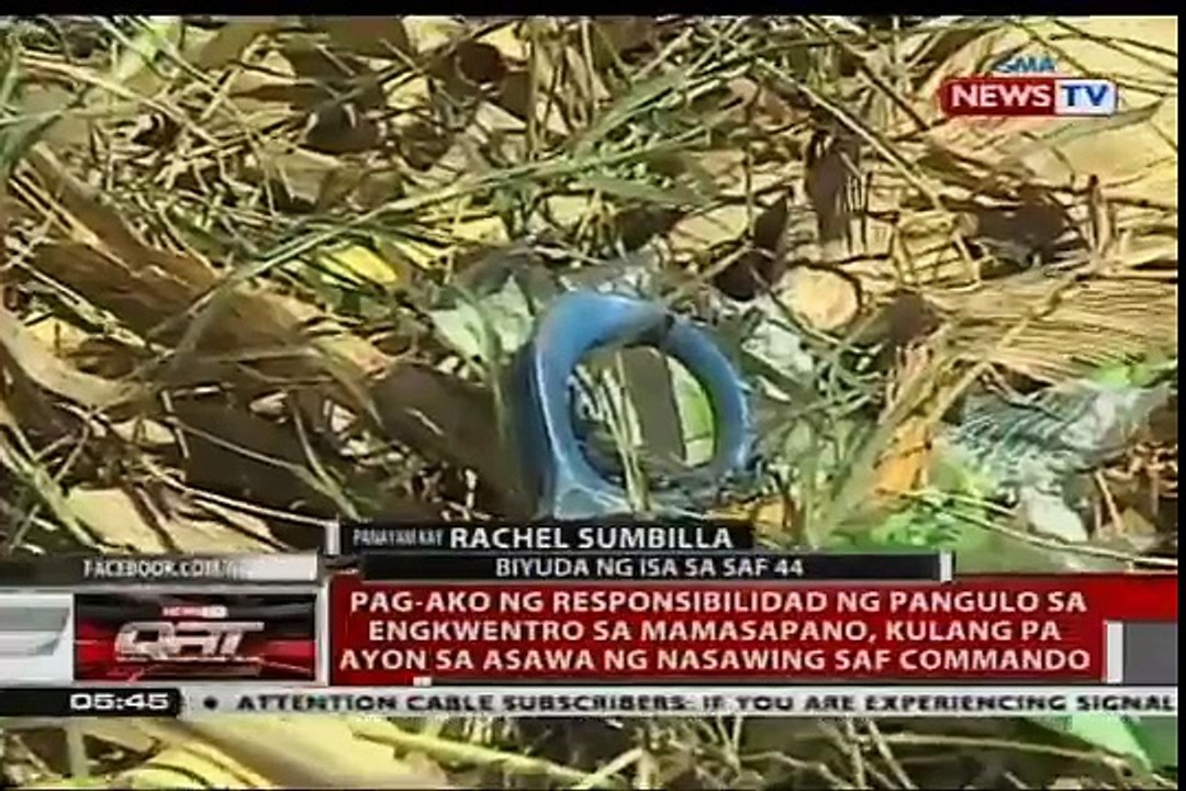 Pamilya ng nasawing SAF commando, ikinatuwa ang naging resulta ng imbestigasyon ng Senado at ng BOI