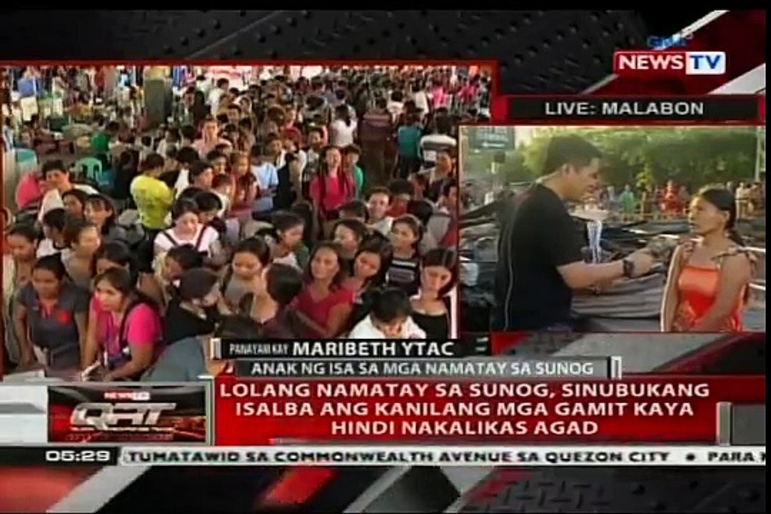Lolang namatay sa sunog, sinubukang isalba ang kanilang mga gamit kaya hindi nakalikas agad
