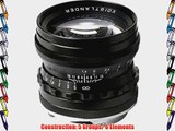 Voigtlander M 50mm f/1.5 Nokton Aspherical Lens - Leica M Mount Lens - Black