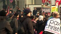 Fráncfort: 350 detenidos en protestas contra BCE