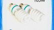 LimoStudio - PB105 Regular Twist Medium Screw Base Compact Fluorescent Light Bulb AGG121