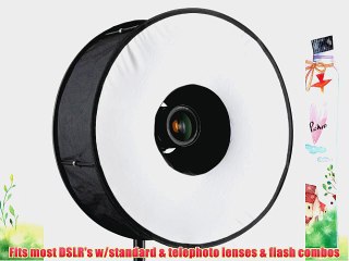 RoundFlash Universal Collapsible Magnetic Ring Flash Diffuser 45cm for Macro