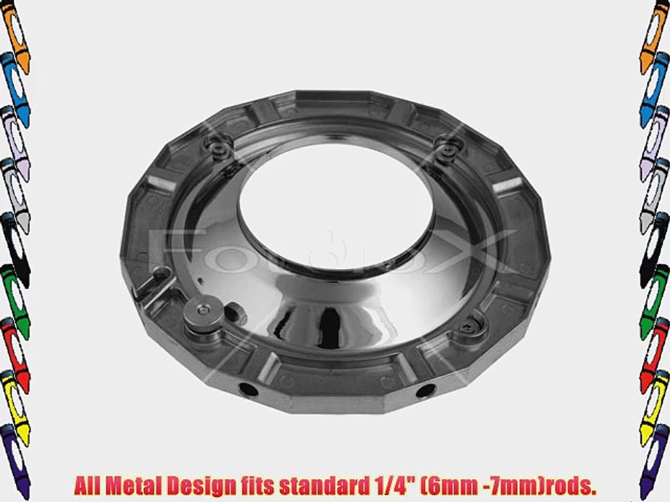 Fotodiox 10SPRBLC Fotodiox Speedring for Balcar White Lightning Lighting X800 X1600 X3200 Strobe