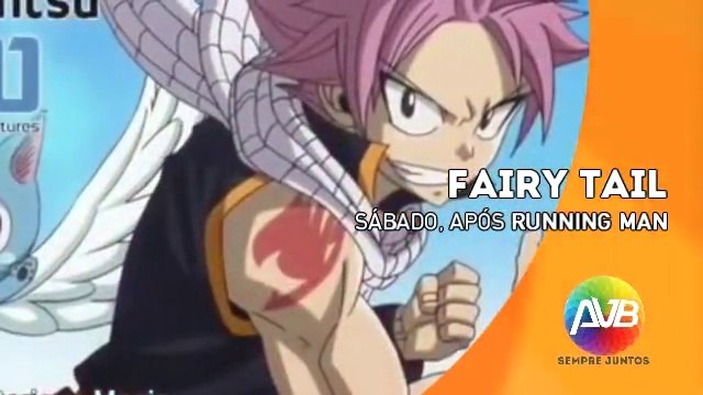 Rede AVB - Chamada FAIRY TAIL (Sábado)
