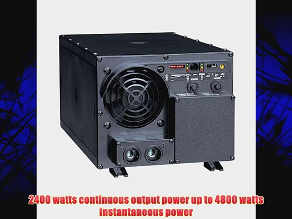 Tripp Lite APS2424 Inverter / Charger 2400W 24V DC to 120V AC 14A / 55A Hardwire