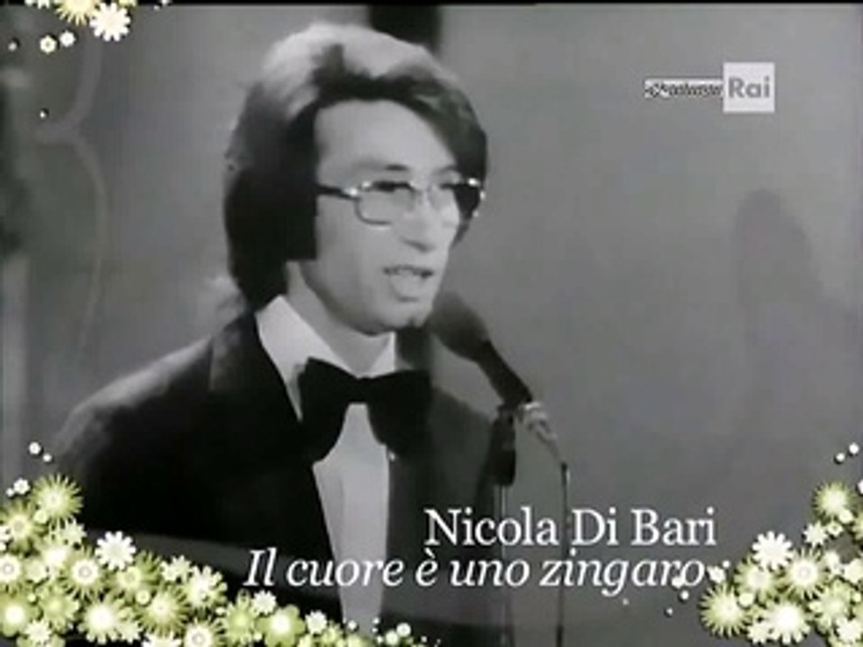 Nicola Di Bari Il Cuore è Uno Zingaro - Video Dailymotion