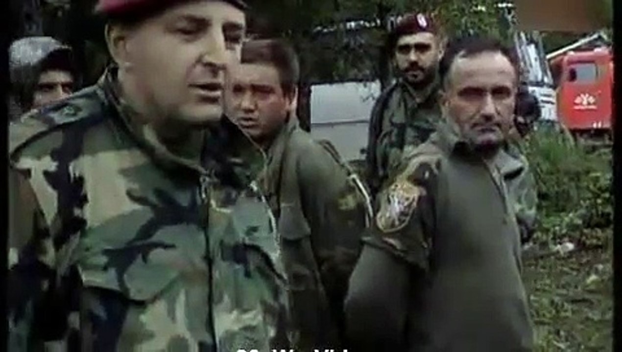 Manjaca 1995 - Arkan i zarobljenici-