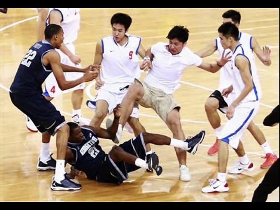 Chinese Kung fu basketball and Kung fu football