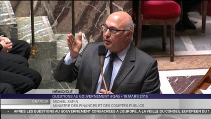 Michel Sapin : "Il n'est pas question d'augmenter les impôts"