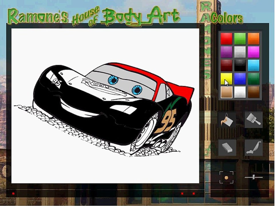 Araba Boyama Oyunu Nasıl Oynanır Oyun Çözümü - Akrep Oyun