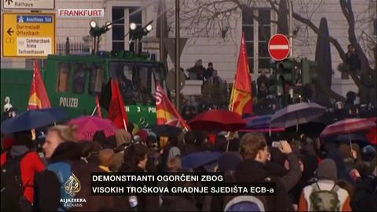 Kane o sukobima u Frankfurtu