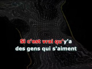 KARAOKE FRANCIS CABREL - Il faudra leur dire