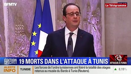Tunisie. Attentat de Tunis : la réaction  de François Hollande