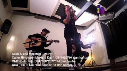 [MV] Eksklusif Akustik HLive - Akim & The Majistret - Potret