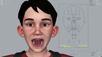 The Kid Face Rig by 3Lateral Studio