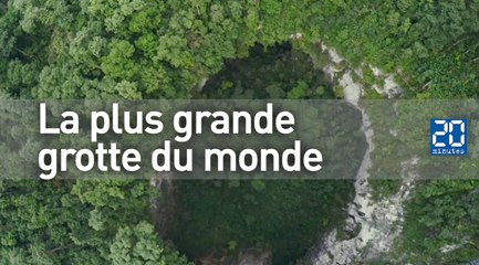 Un drone filme la plus grande grotte du monde au Vietnam