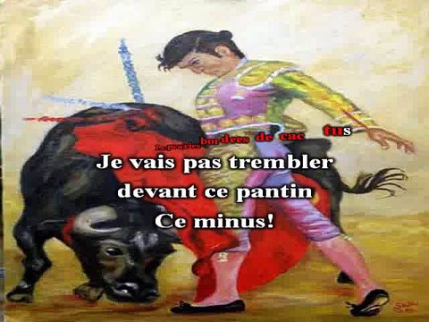 KARAOKE FRANCIS CABREL - La corrida