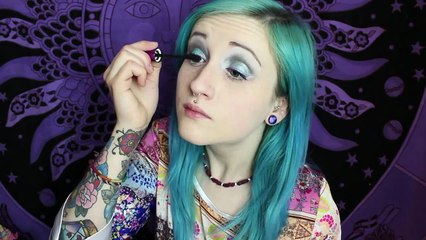 Blue Daze Eye Makeup Tutorial make up