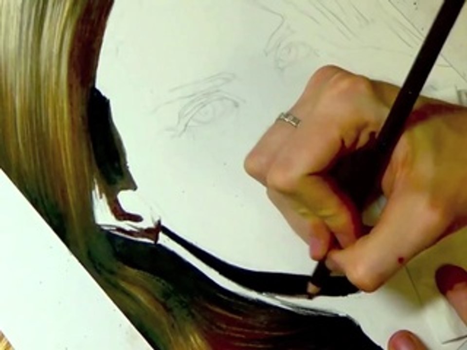 Drawing Lana Del Rey