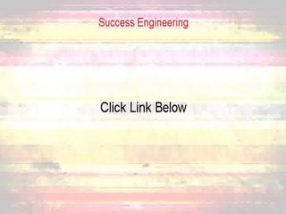 Success Engineering Review (2015) 📈 | Free Video & PDF Resources