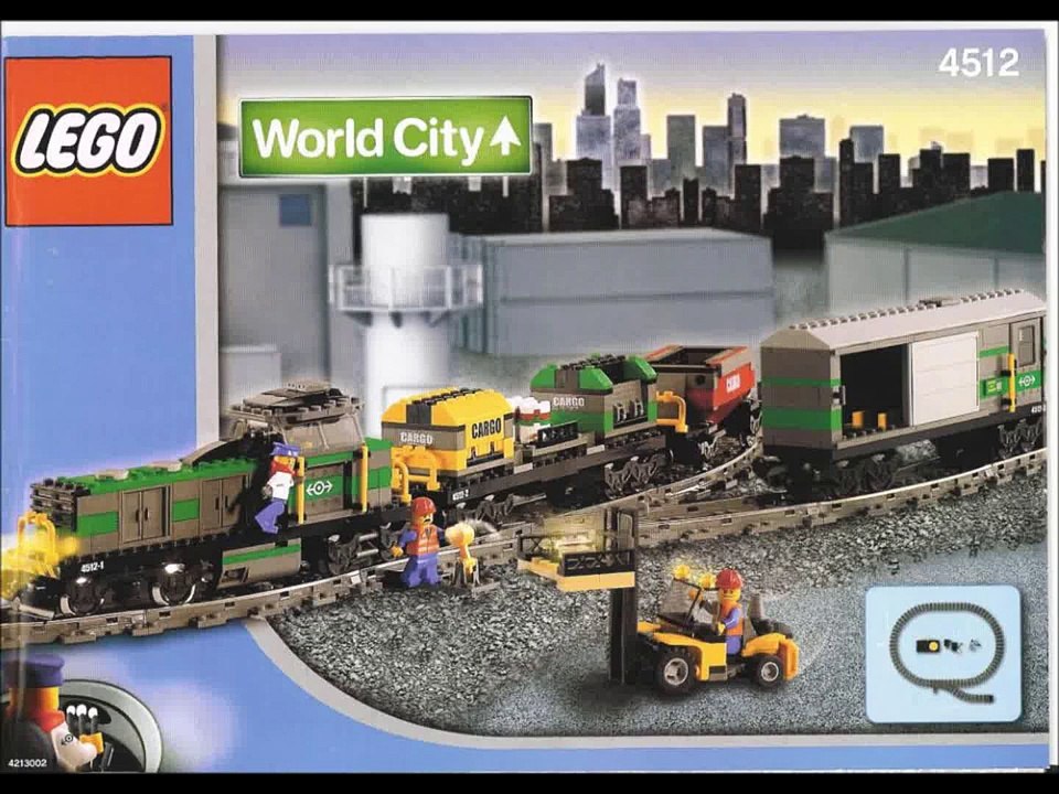 Lego World City Cargo Train (4512)