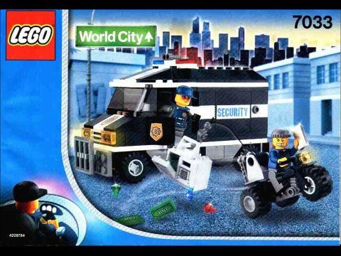 Lego World City Police Armoured Car (7033)