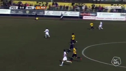 Samir Fazli Amazing Goal FC Schaffhausen vs FC Wil 1900 16.03.2015