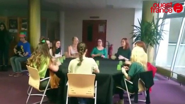 L'université aux couleurs de l'Irlande