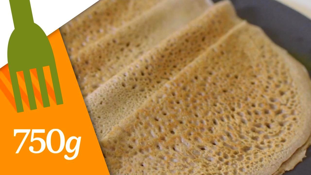 Recette de Galettes au sarrasin - 750 Grammes