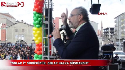 ''Onlar it sürüsüdür, onlar bu halka düşmandır''