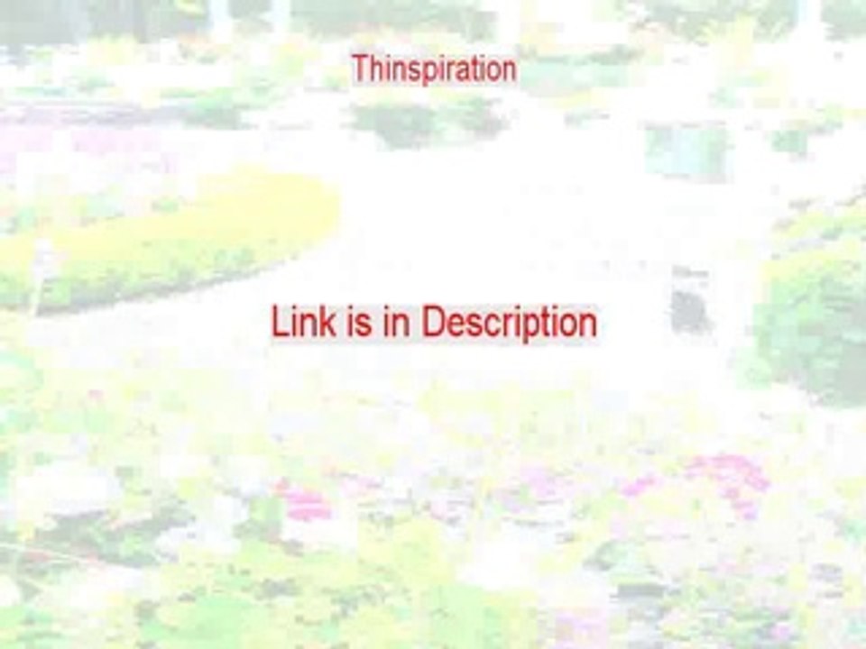 Thinspiration Free PDF - Legit Download (2015)