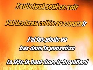 KARAOKE FRANCIS CABREL - Question d'équilibre