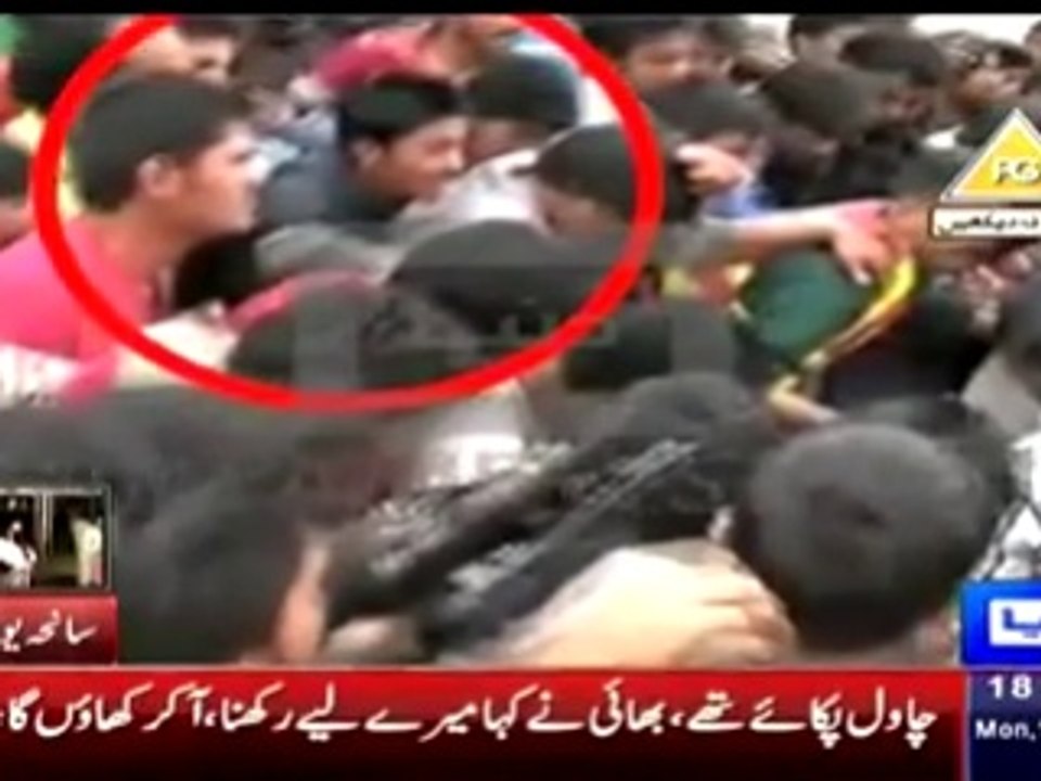 یہ ہیں وہ درندہ صفت لوگ جنھوں نے کل دو انسانوں کو سریوں سے مارنے کے بعد