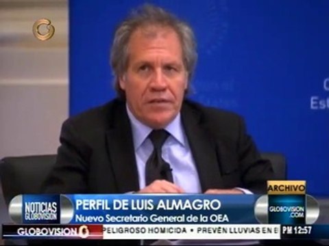 Luis Almagro fue elegido secretario general de la OEA