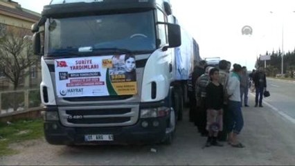 Suriye'ye Yardım Sürüyor