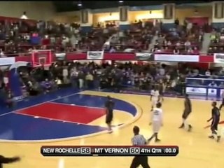 New Rochelle stuns Mt Vernon boys basketball