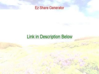 Ez Share Generator Free PDF (Legit Download 2015)