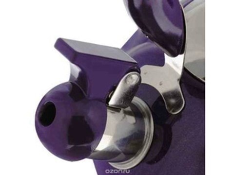 Чайник Kaiserhoff со свистком, цвет: фиолетовый, 3 л. KH5877