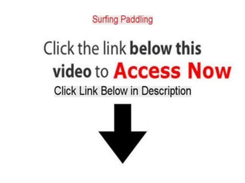Surfing Paddling Download PDF [surfing paddling technique]