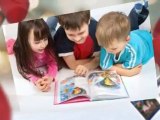 children learning reading program