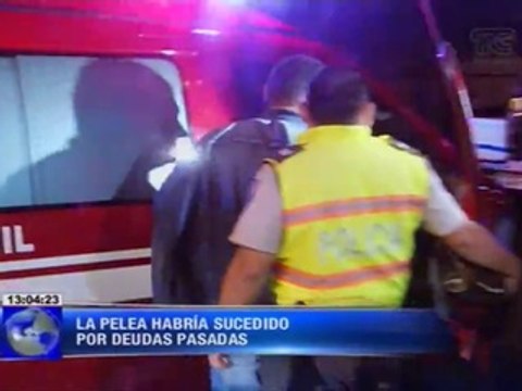 Colombianos detenidos tras herir a un compatriota
