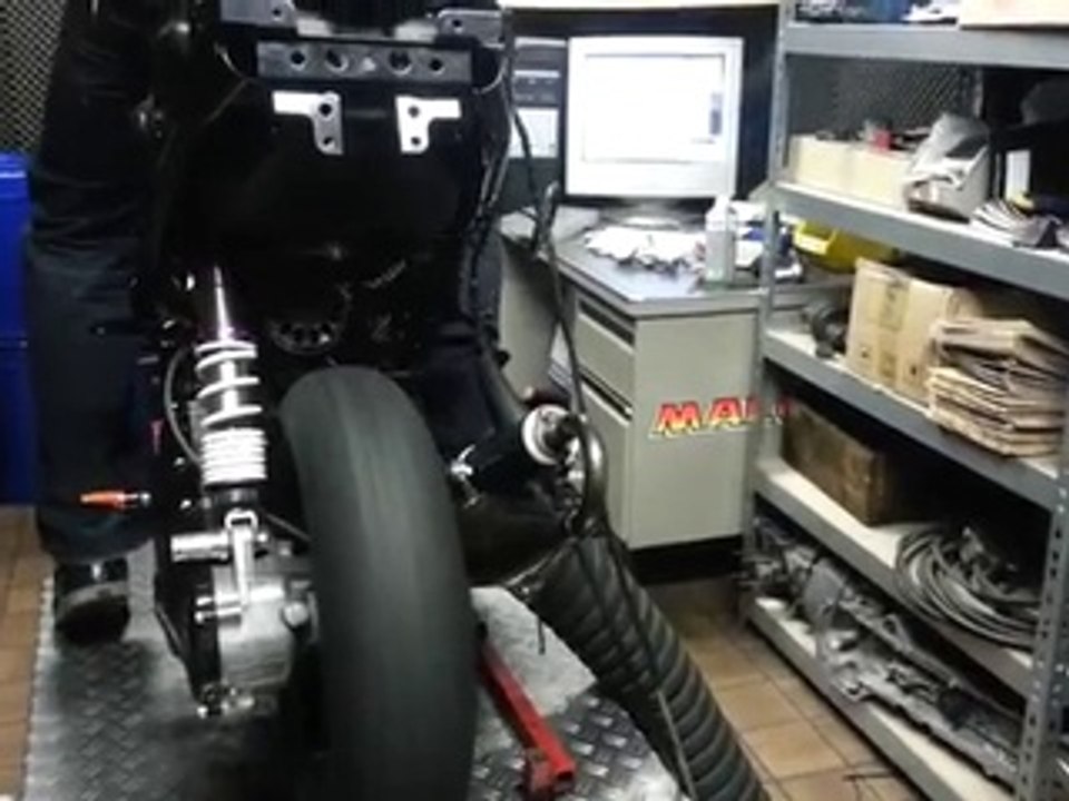 Aerox malossi mhr speed 7t 21,3 pk tovami testbank