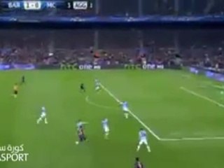 هدف برشلونة فى مانشستر سيتي راكيتيتش