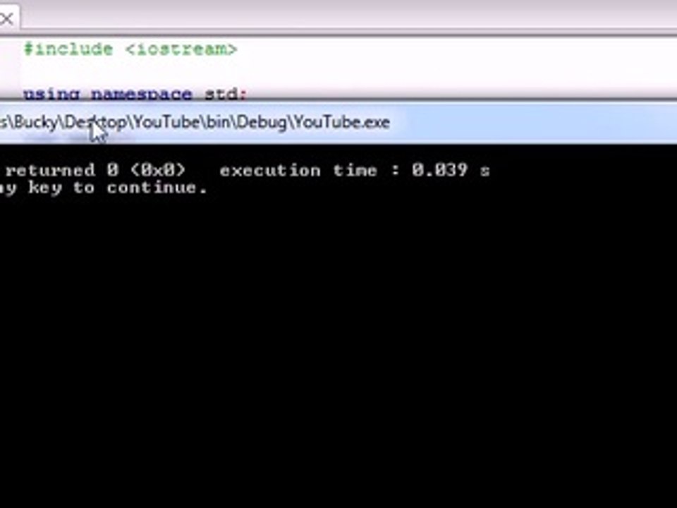 Buckys C++ Programming Tutorials - 7 - Basic Arithmetic