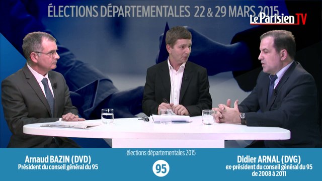 Départementales : débat houleux entre le président du Val-d'Oise et son prédécesseur
