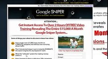 Make Real Money Online Google Sniper 2 0 review 2014  -  still work