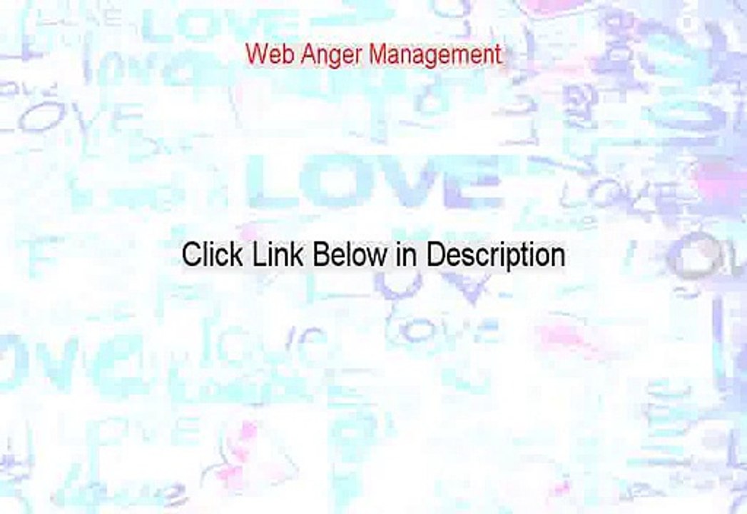 Web Anger Management PDF Download - Get It Now