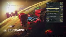 Destiny PS4 [Hawkmoon] Crucible Part 749 - Iron Banner (Blind Watch, Mars) [With Commentary]