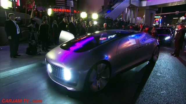 Mercedes F 015 Drives Itself To CES Las Vegas Mercedes Self Driving Car Commercial CARJAM TV 4K 2015